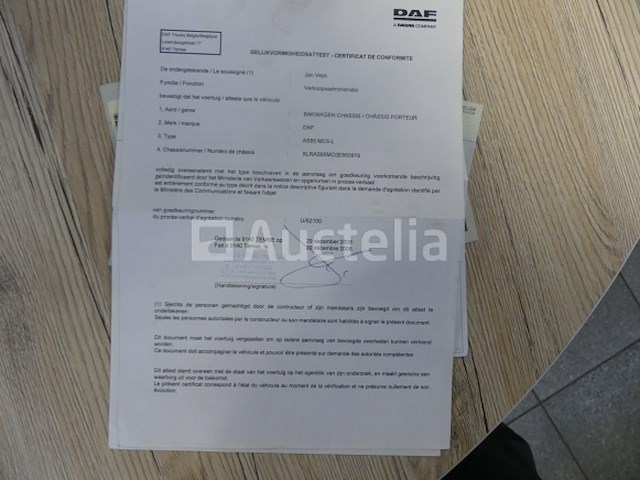 Ref:6691 - daf fas cf85 containertruck - afbeelding 40 van  49