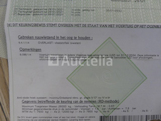 Ref:6691 - daf fas cf85 containertruck - afbeelding 41 van  49