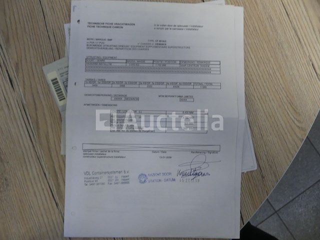 Ref:6691 - daf fas cf85 containertruck - afbeelding 42 van  49