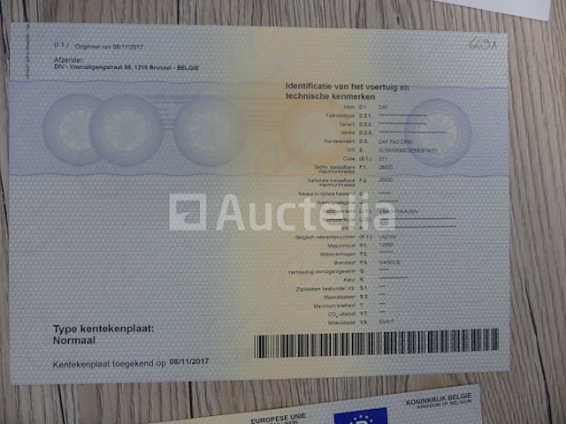 Ref:6691 - daf fas cf85 containertruck - afbeelding 44 van  49