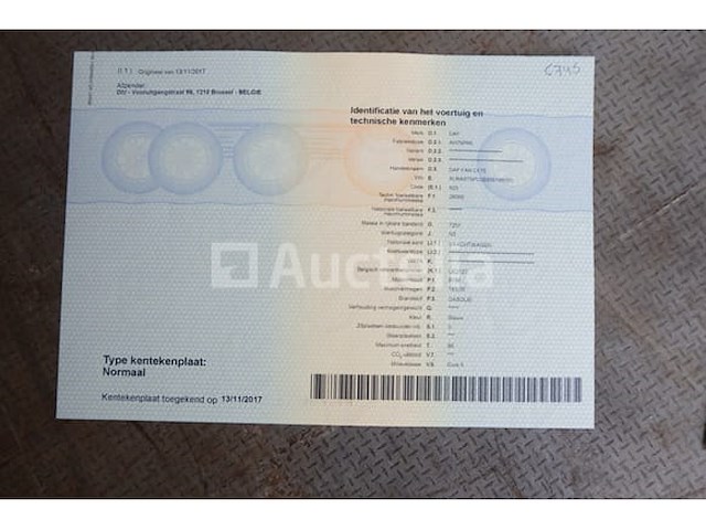 Ref:6745 - daf fan cf75 vuilniswagen (vin:xlras75pc0e855168) - afbeelding 32 van  45