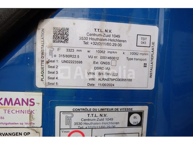 Ref:6745 - daf fan cf75 vuilniswagen (vin:xlras75pc0e855168) - afbeelding 44 van  45