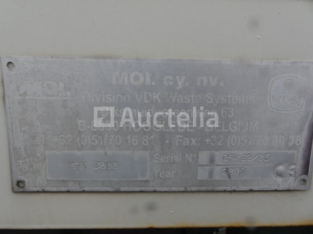 Ref:6747 - daf fan cf75 vuilniswagen (2009-465,712 km) - afbeelding 14 van  55