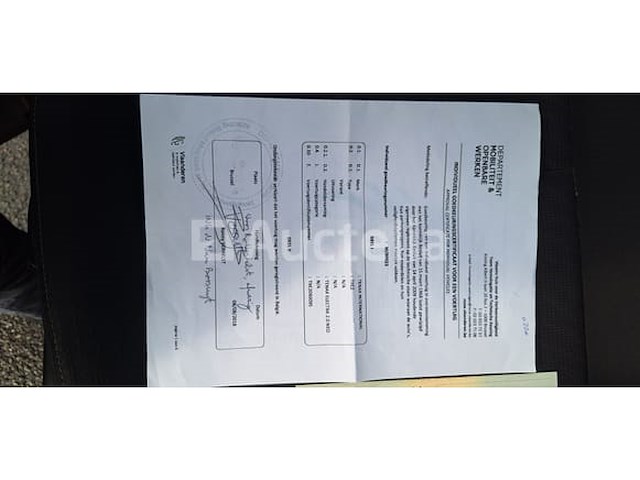 Ref:68220 - tenax international txe2 elektrische straatveger (vin: txe20b0095) - afbeelding 8 van  23