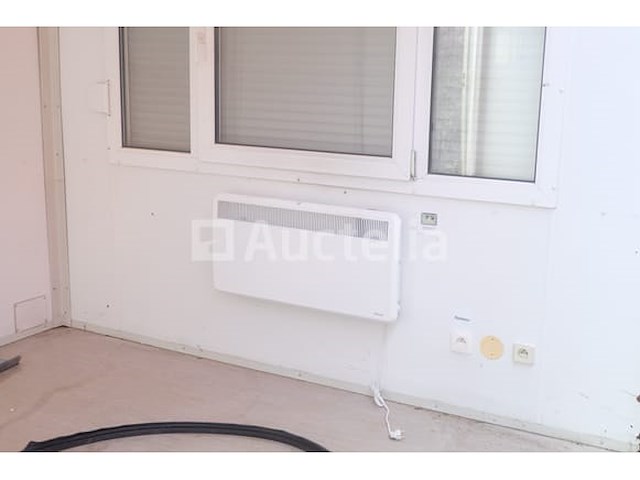 Ref:6950 - dubbel gemonteerde geïsoleerde container op de bouwplaats - afbeelding 4 van  12