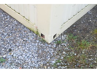 Ref:6950 - dubbel gemonteerde geïsoleerde container op de bouwplaats - afbeelding 5 van  12