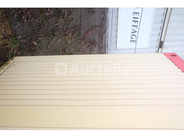 Ref:6950 - dubbel gemonteerde geïsoleerde container op de bouwplaats - afbeelding 7 van  12