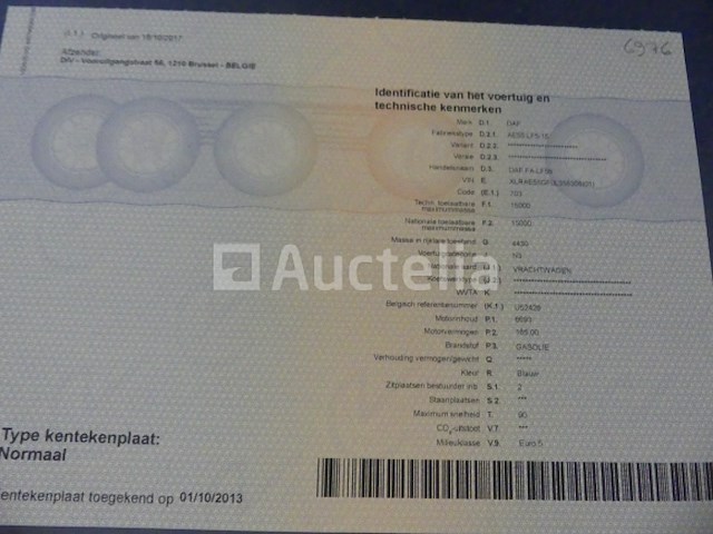 Ref:6976 - daf bakwagen fa-lf55 - afbeelding 27 van  40