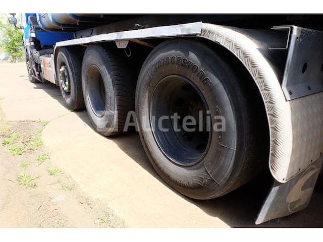 Ref:6990 - containertruck met kraan daf fak cf85 (2011-599,019 km) - afbeelding 30 van  60