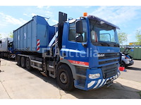 Ref:6990 - containertruck met kraan daf fak cf85 (2011-599,019 km) - afbeelding 58 van  60