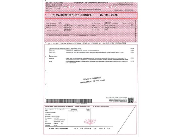 Ref:70 - renault kangoo bus (2017-105.000 km) - afbeelding 6 van  14
