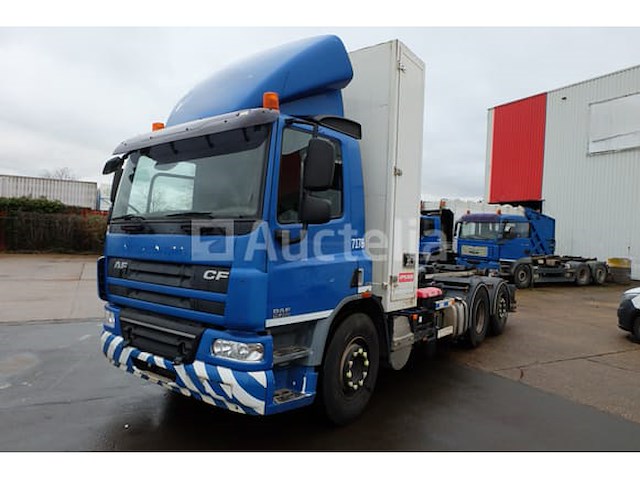 Ref:7178 - daf fan cf75 containertruck (2011-555,328 km)(vin:xlras75pc0e912438) - afbeelding 1 van  51