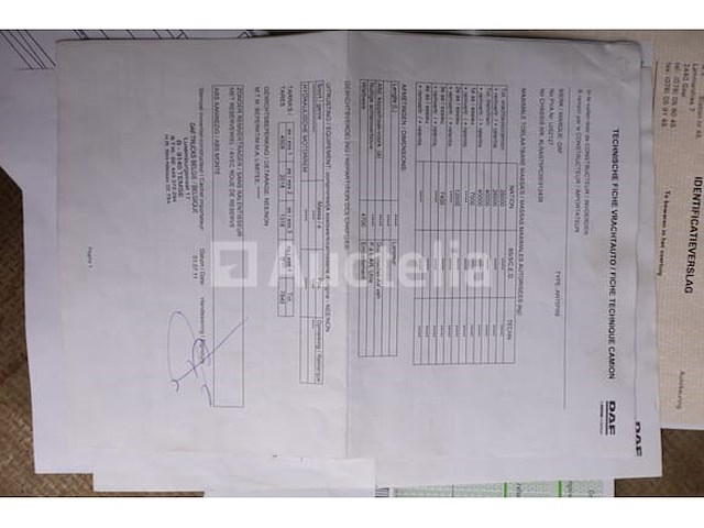 Ref:7178 - daf fan cf75 containertruck (2011-555,328 km)(vin:xlras75pc0e912438) - afbeelding 41 van  51