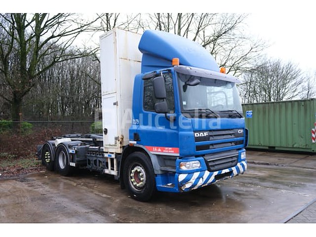 Ref:7179 - daf fan cf85 containertruck (2011-462,883 km) (vin: xlras75pc0e912930) - afbeelding 23 van  60