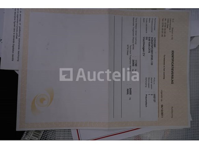 Ref:7179 - daf fan cf85 containertruck (2011-462,883 km) (vin: xlras75pc0e912930) - afbeelding 53 van  60
