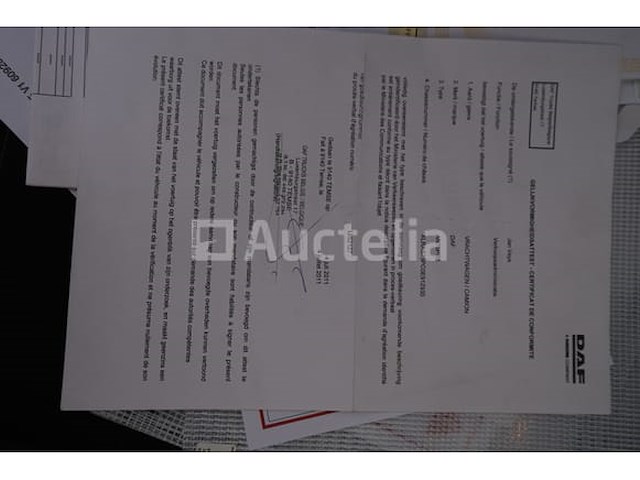 Ref:7179 - daf fan cf85 containertruck (2011-462,883 km) (vin: xlras75pc0e912930) - afbeelding 55 van  60