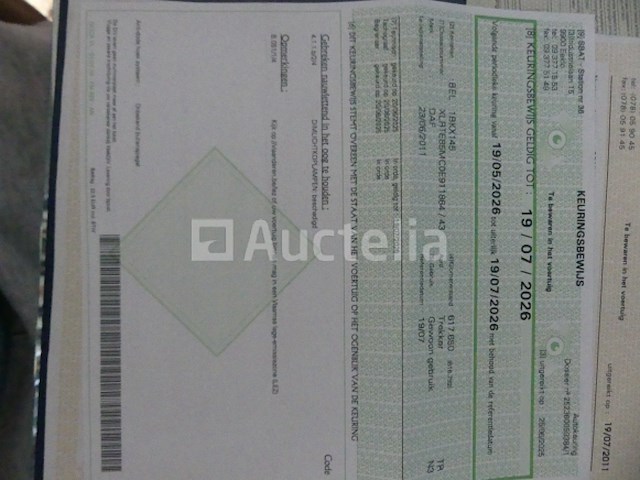 Ref:7210 - daf ft cf85 trekker (2011-618.412 km) - afbeelding 7 van  27