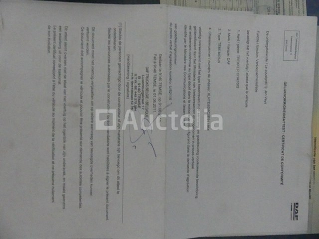 Ref:7210 - daf ft cf85 trekker (2011-618.412 km) - afbeelding 9 van  27