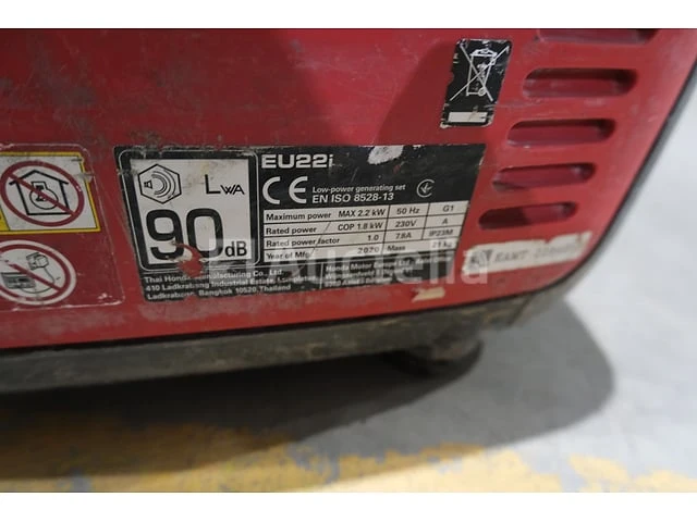 Ref:7320002-29 - honda eu22i draagbare generator - afbeelding 3 van  7