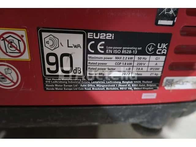 Ref:7320002-40 - honda eu22i draagbare generator - afbeelding 2 van  7