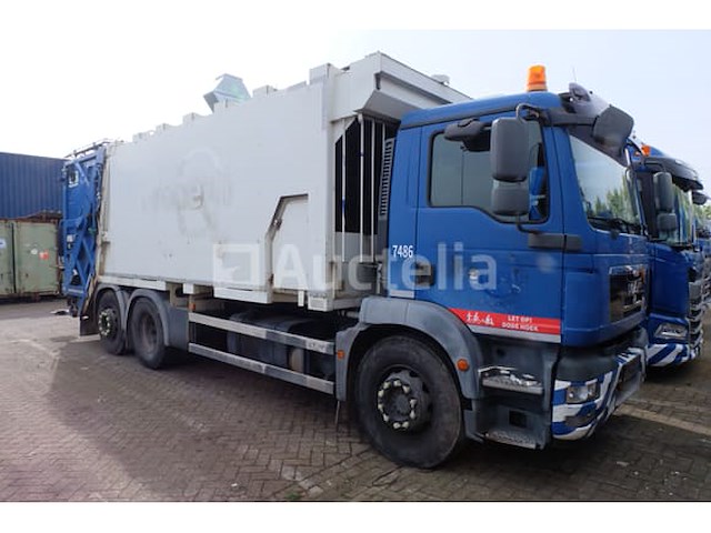 Ref:7486 - man tgm vuilniswagen (2011-268,805 km) - afbeelding 1 van  59