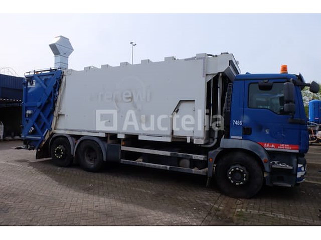 Ref:7486 - man tgm vuilniswagen (2011-268,805 km) - afbeelding 12 van  59
