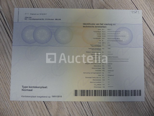 Ref:7524 - iveco eurocargo box truck (2008-211,055 km) - afbeelding 33 van  39