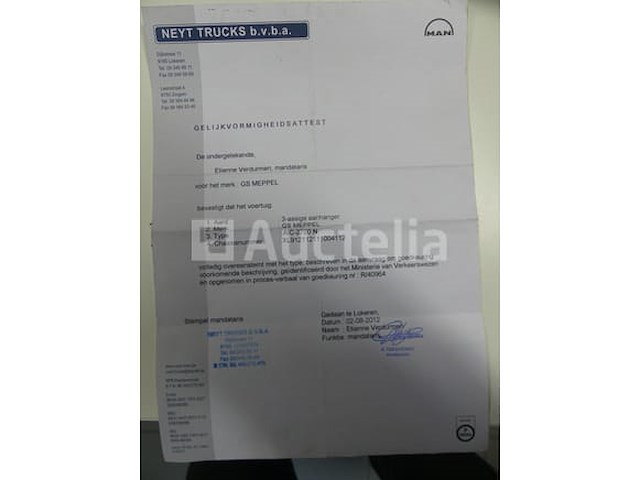 Ref:7546 - gs meppel aic-2700n containertrailer - afbeelding 22 van  31