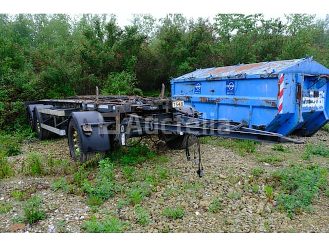 Ref:7548 - gs meppel aic-2700n containertrailer - afbeelding 1 van  30