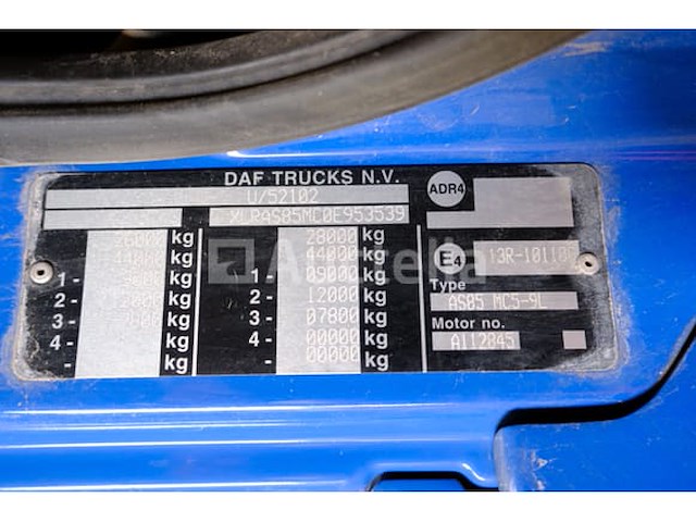 Ref:7587 - daf cf85.360 containertruck (2012-682.778 km) - afbeelding 10 van  41