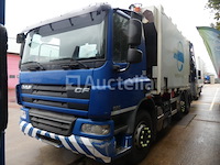 Ref:7605 - daf fag cf75 vuilniswagen (2012-484,617 km) - afbeelding 12 van  53