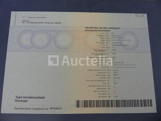 Ref:7608 - daf fas cf85 containertruck (vin:xlras85mc0e956997) - afbeelding 14 van  47