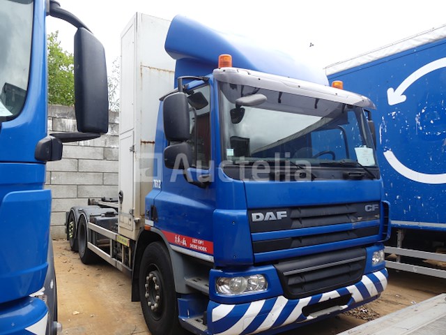 Ref:7612 - daf fancf 75 container vrachtwagen (2012-455.072 km) - afbeelding 23 van  46