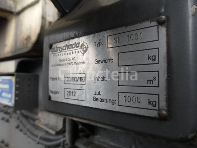 Ref:7629 - daf fancf 75 containertruck (2012-831,624 km) - afbeelding 21 van  48