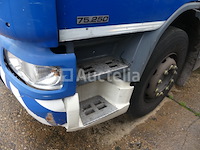 Ref:7639 - daf fagcf75 vuilniswagen (2012-357,430 km) - afbeelding 36 van  55