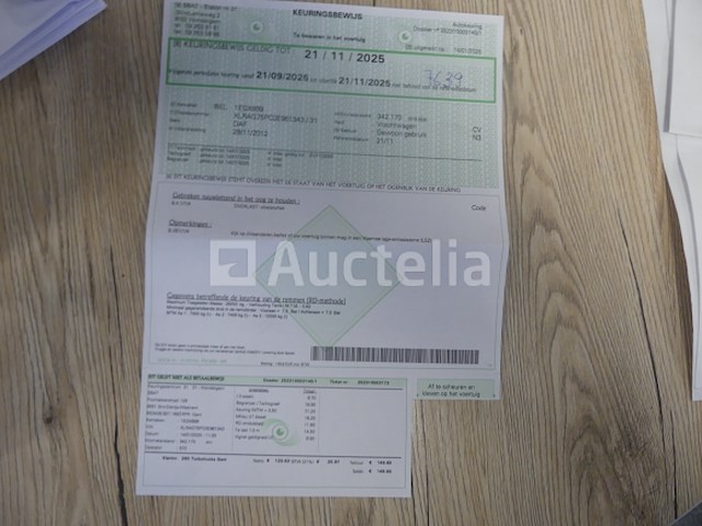 Ref:7639 - daf fagcf75 vuilniswagen (2012-357,430 km) - afbeelding 50 van  55