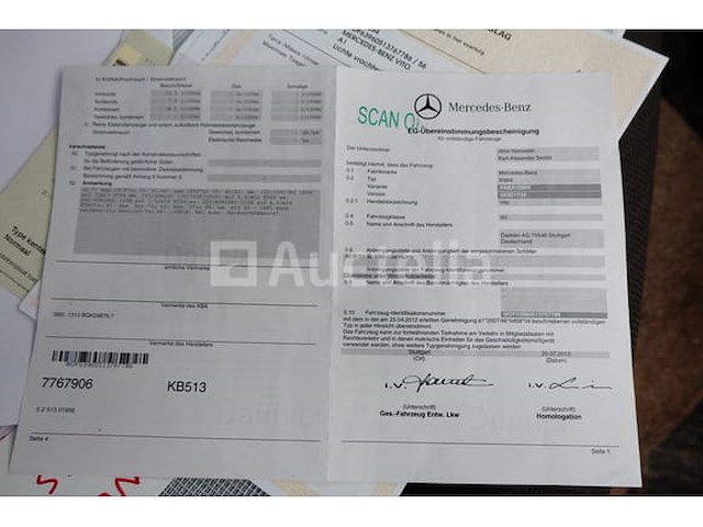 Ref:7640 - mercedes-benz vito bestelwagen (2012-357,377 km)(vin:wdf63960513767786) - afbeelding 33 van  39