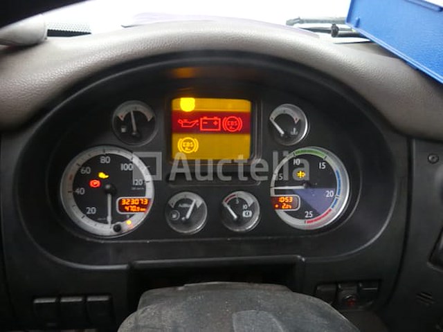 Ref:7661 - containerwagen met kraan daf fan cf85 (2012-323,073 km) (vin:xlras85mc0e9344004) - afbeelding 15 van  80