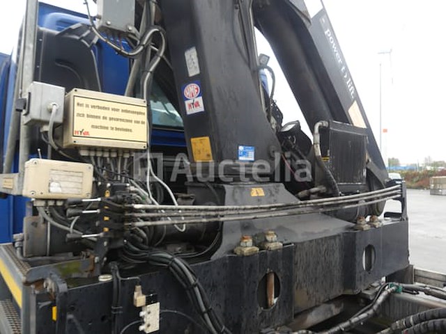 Ref:7661 - containerwagen met kraan daf fan cf85 (2012-323,073 km) (vin:xlras85mc0e9344004) - afbeelding 35 van  80