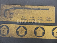 Ref:7661 - containerwagen met kraan daf fan cf85 (2012-323,073 km) (vin:xlras85mc0e9344004) - afbeelding 46 van  80