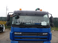 Ref:7661 - containerwagen met kraan daf fan cf85 (2012-323,073 km) - afbeelding 60 van  65