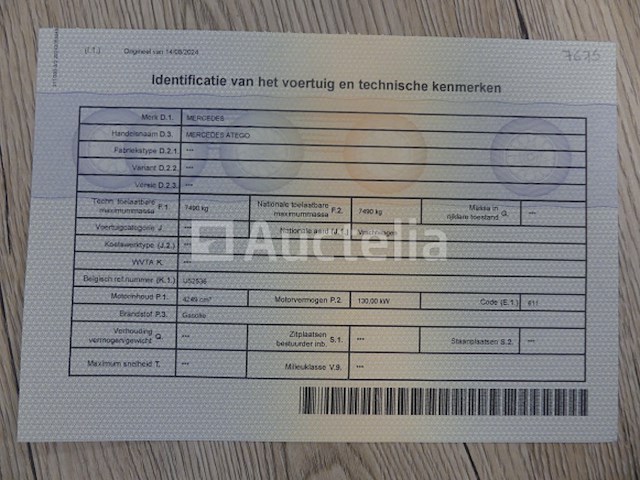 Ref:7675 - mercedes-benz atego box truck (2010-120,416 km) - afbeelding 25 van  36