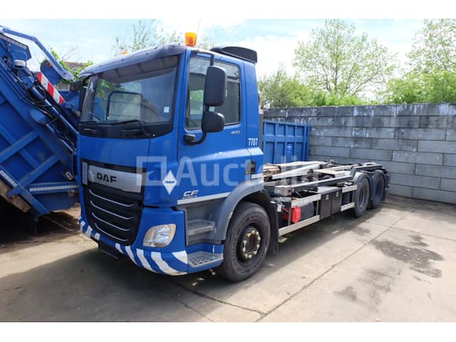 Ref:7707 - daf cf400fas containertruck (2014 - 801,011 km) - afbeelding 1 van  57