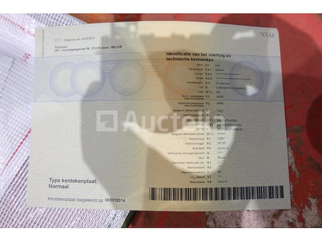 Ref:7711 - containertruck (ongeluk) daf cf400 fas (vin:xlrasm4100g029946) - afbeelding 45 van  46