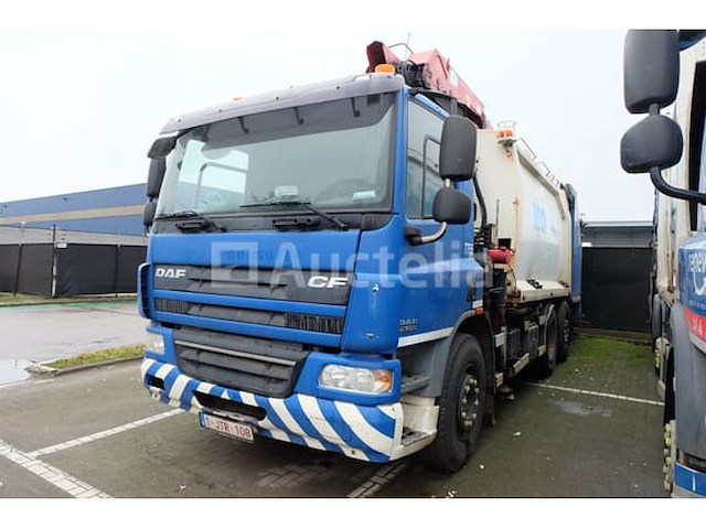 Ref:7755 - daf fan cf75 vuilniswagen (2012-462,885 km)(vin:xlras75pc0e927312) - afbeelding 10 van  60