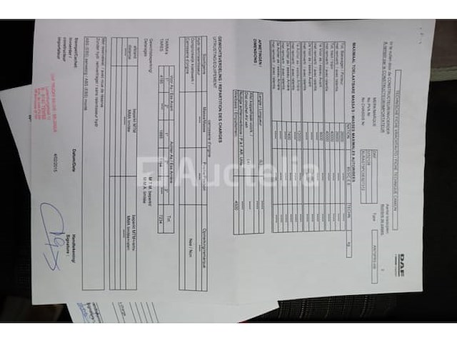 Ref:7755 - daf fan cf75 vuilniswagen (2012-462,885 km)(vin:xlras75pc0e927312) - afbeelding 51 van  60