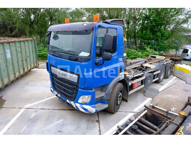 Ref:7763 - daf cf 400fas containertruck (2015-382,865 km-vinxlrasm4100g067420) - afbeelding 1 van  66