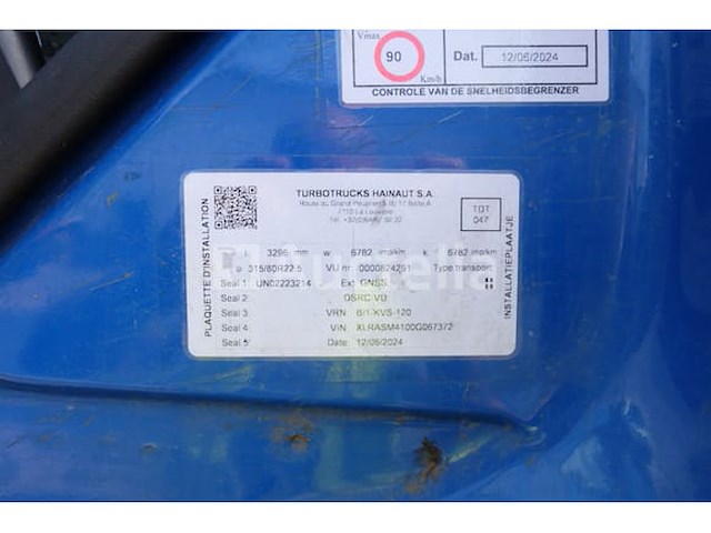 Ref:7765 - daf cf400fas containertruck (2015 - 584,104 km) - afbeelding 25 van  56