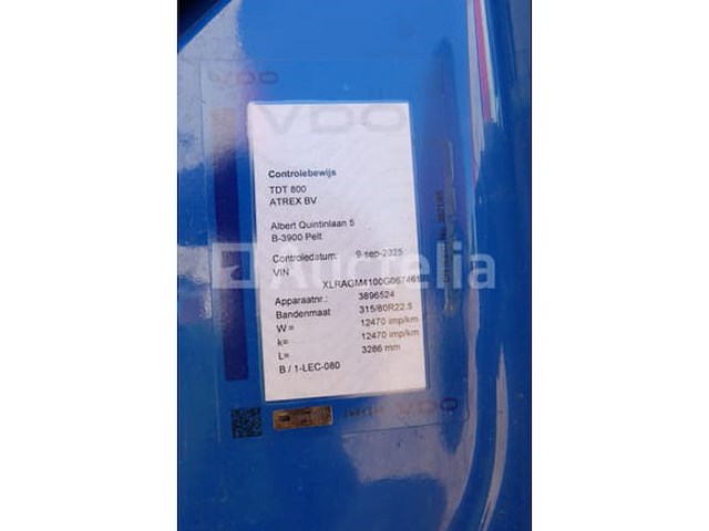 Ref:7778 - daf cf 290 fag vuilniswagen (2015-413,344 km) - afbeelding 22 van  45
