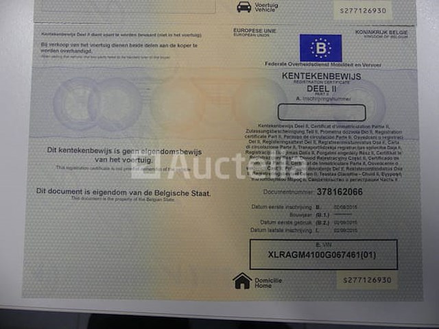 Ref:7778 - daf cf 290 fag vuilniswagen (2015-413,344 km) - afbeelding 32 van  45